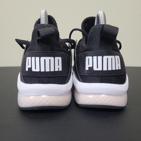 Puma Womens Electron 2.0 386260-04 Black Lace Up Low Top Running Shoes Size 8‎ - Picture 6 of 8